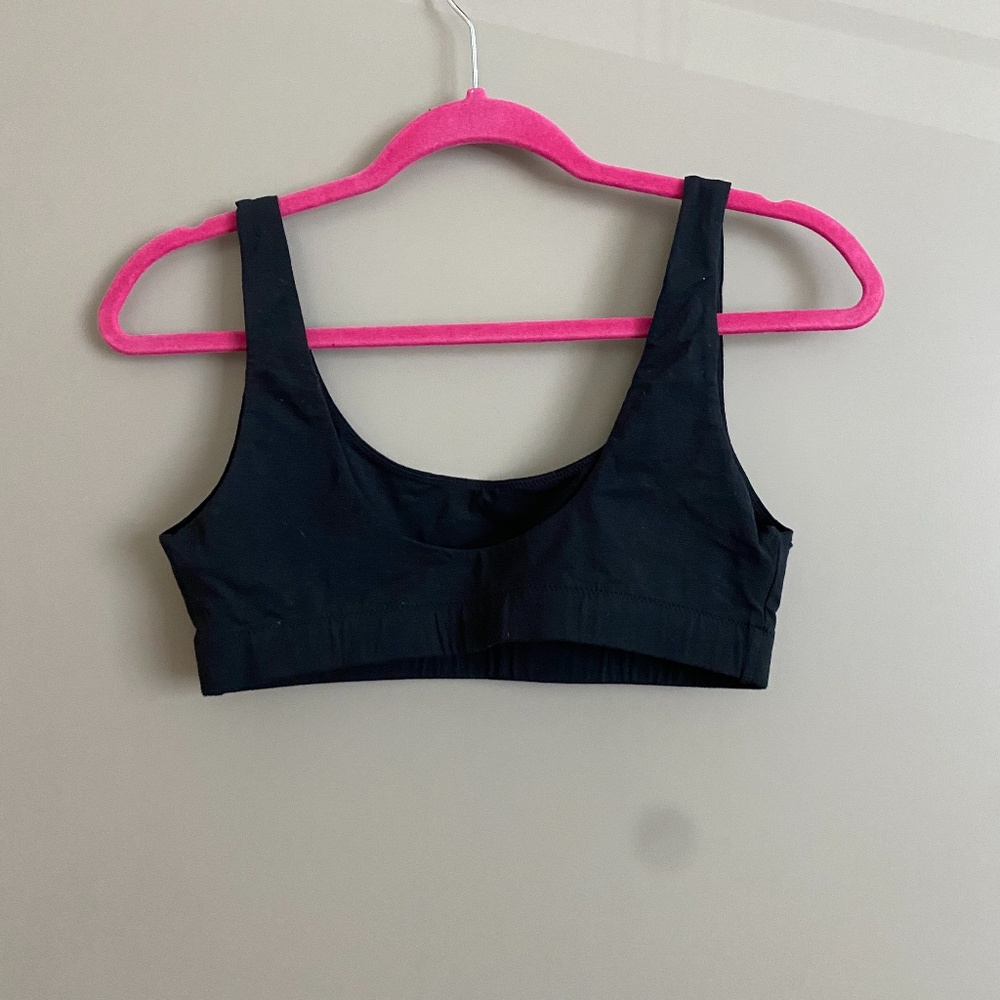 Everlane The Cotton Tank Bra NWOT